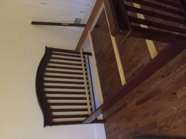 Sorelle Vista full size conversion rails -expresso