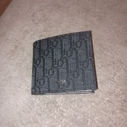 Doir bifold all black wallet