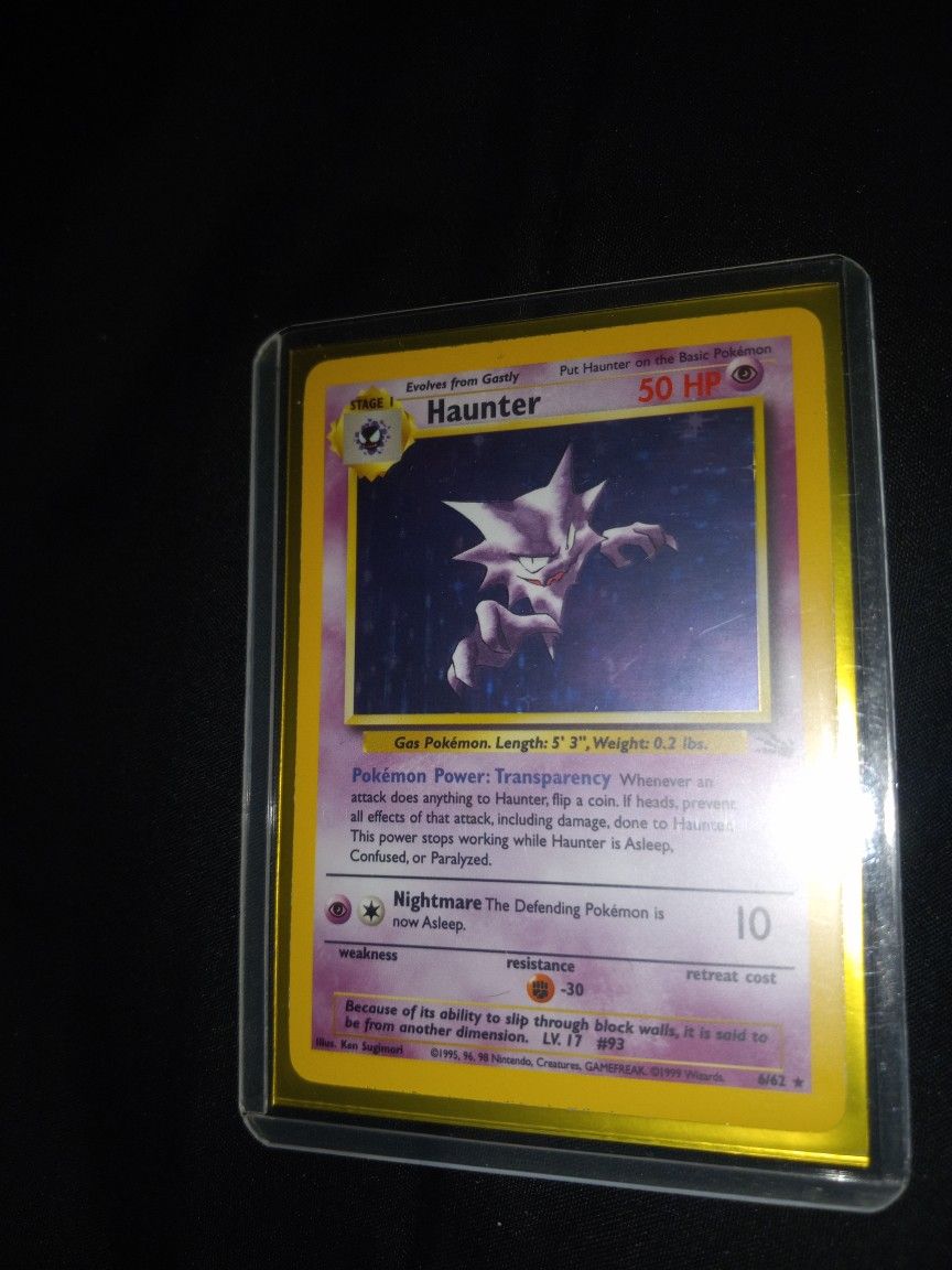 Haunter Pokemon Cards