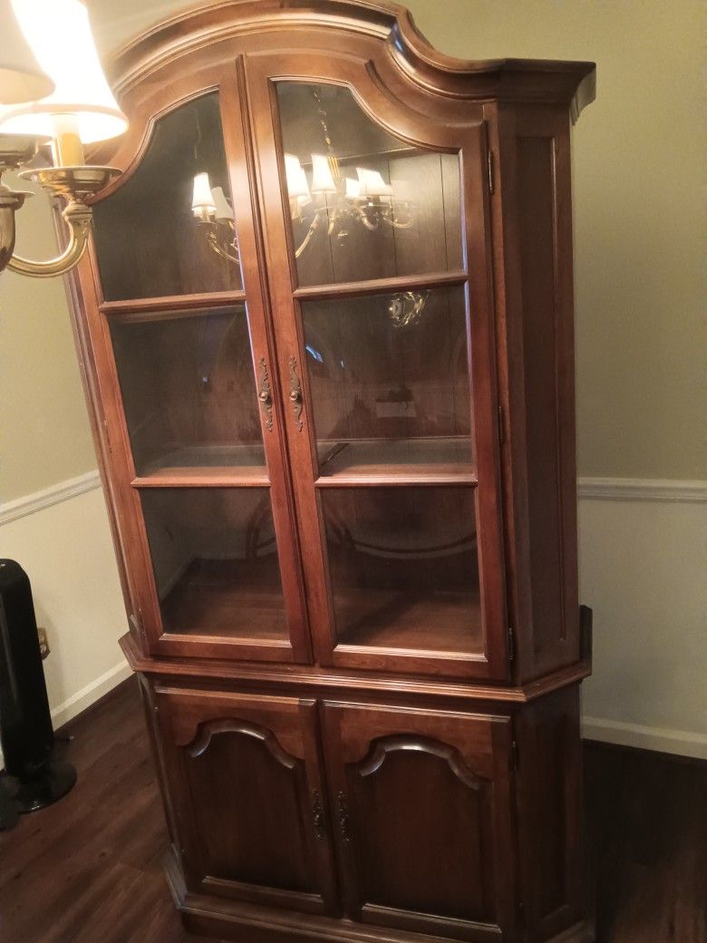 Cherry China cabinet