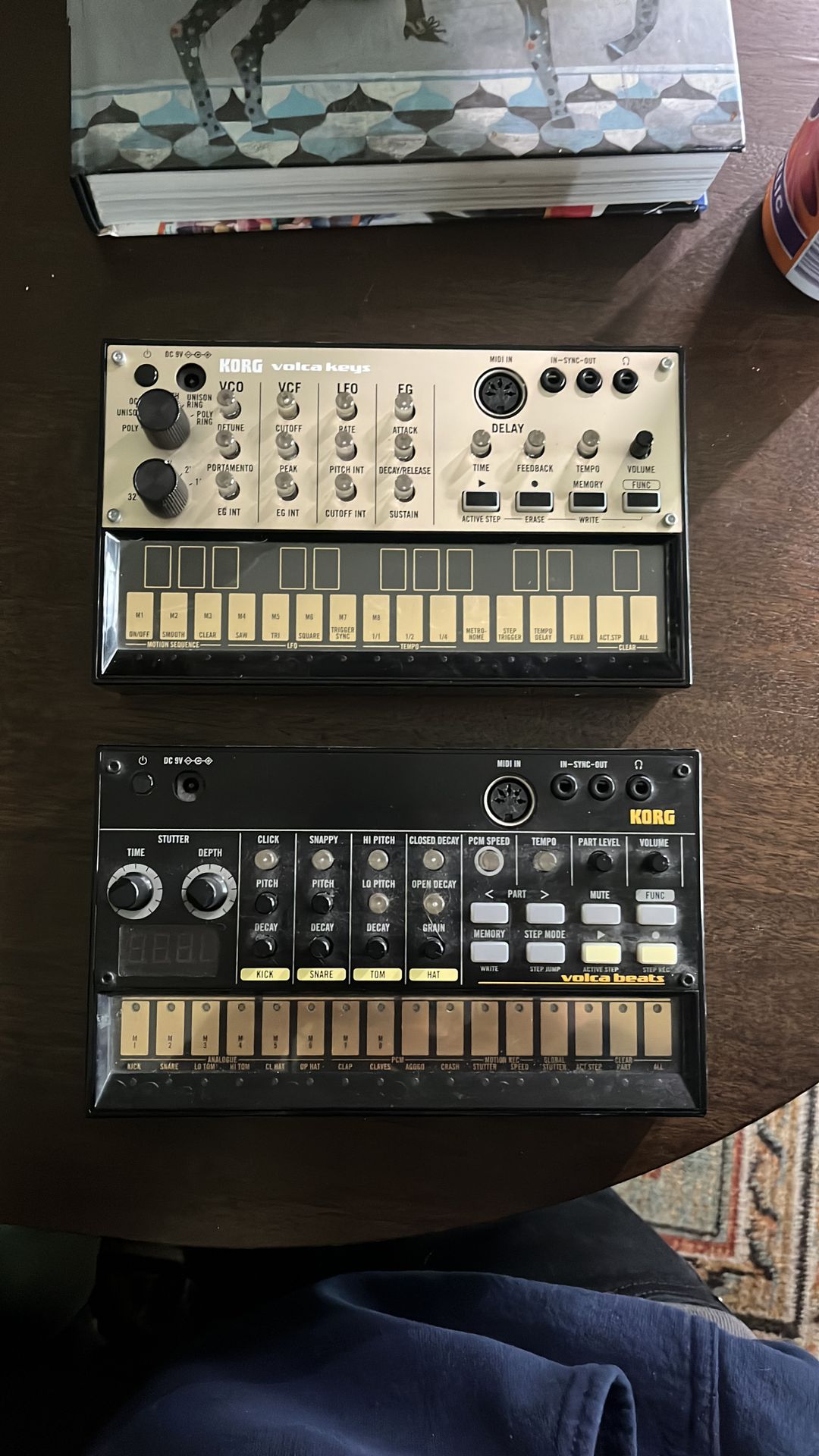KORG Volca Keys and Volca Beats