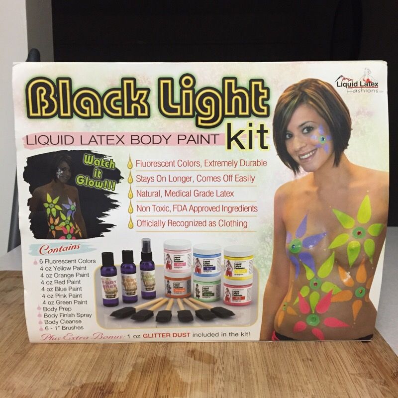 Liquid latex Body Paint Kit