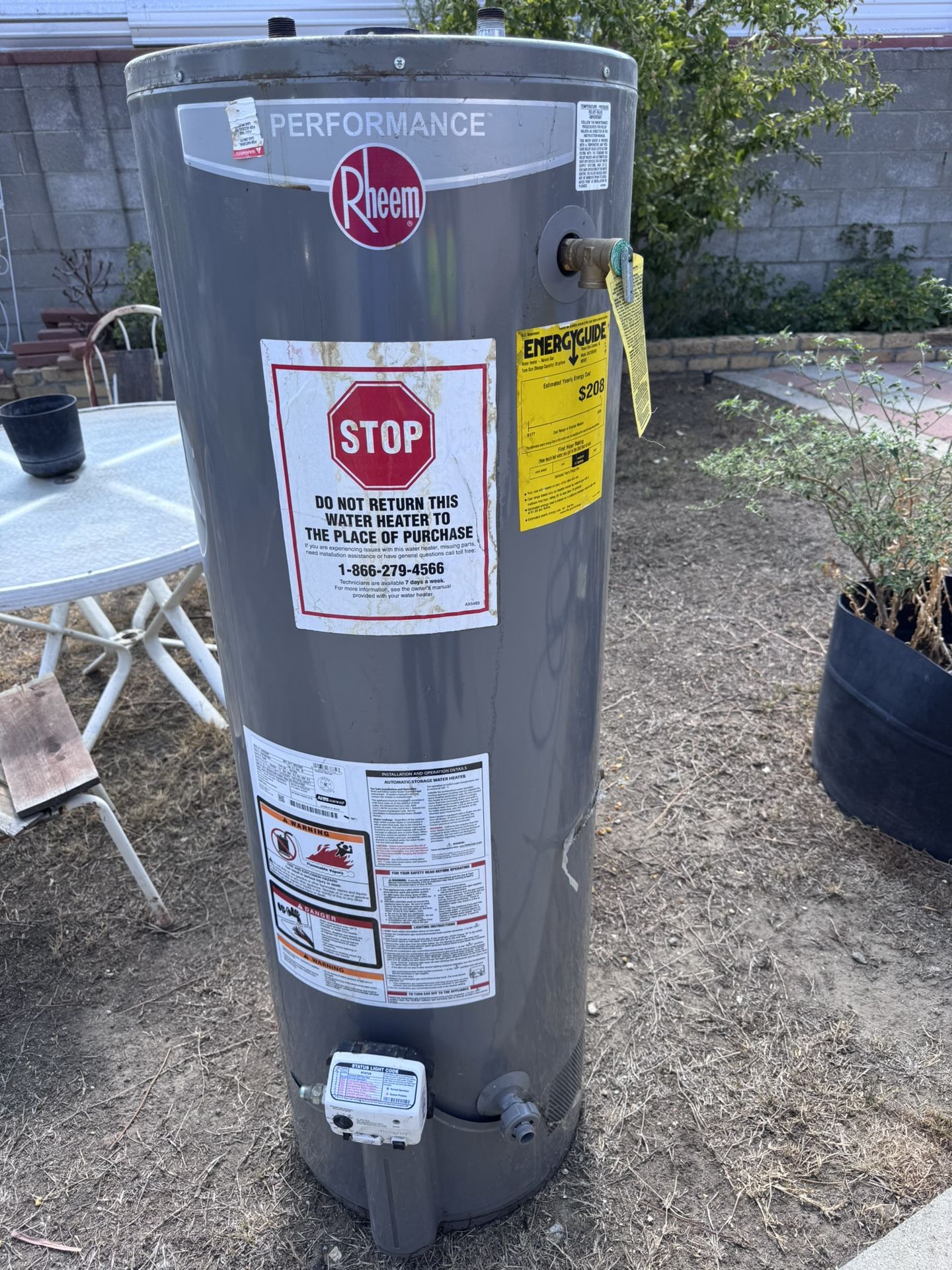 Water Heater 40 Gal 