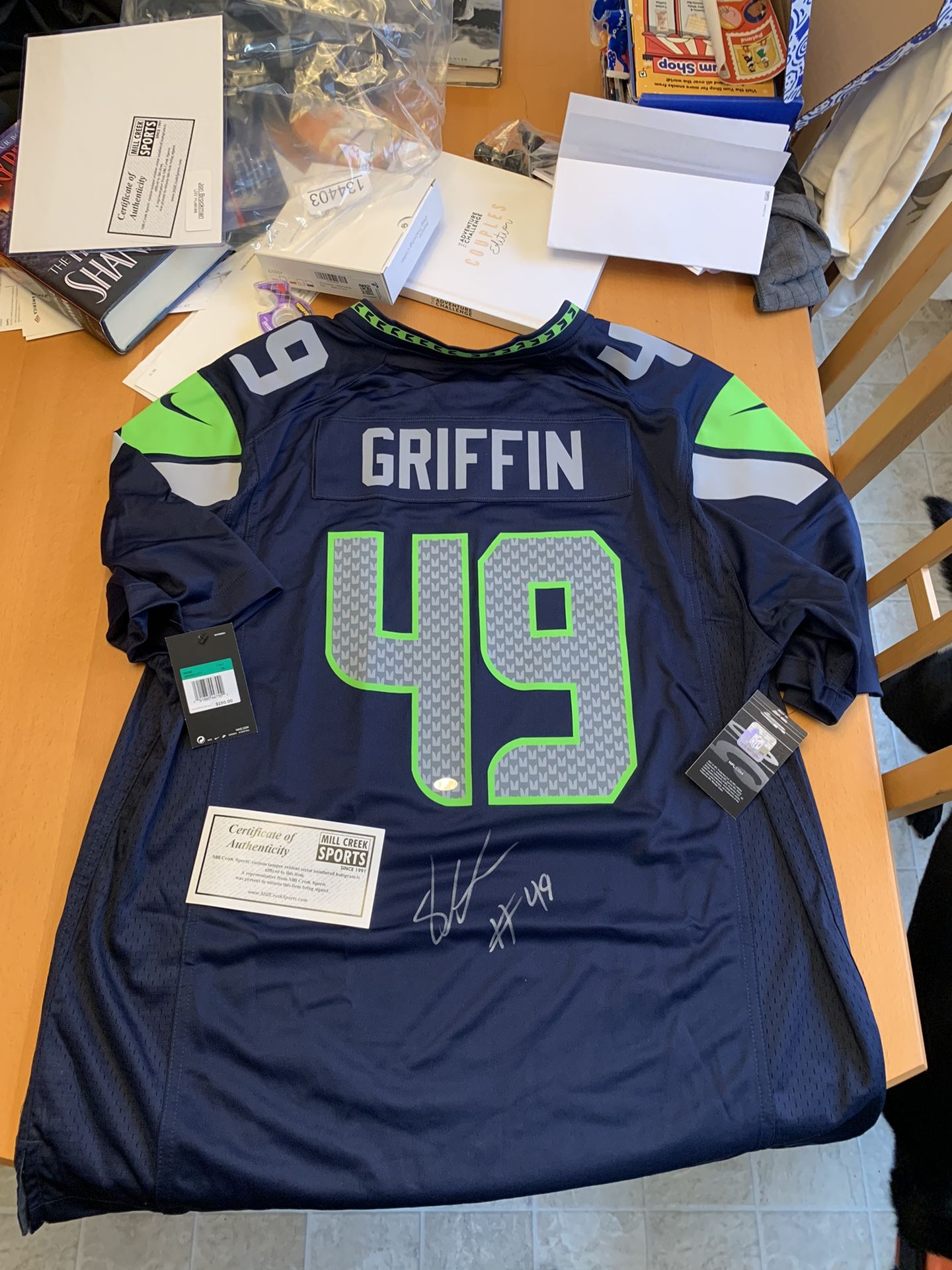 Shaquem Griffin Autographed XL Jersey