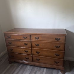 two piece chest of drawers
