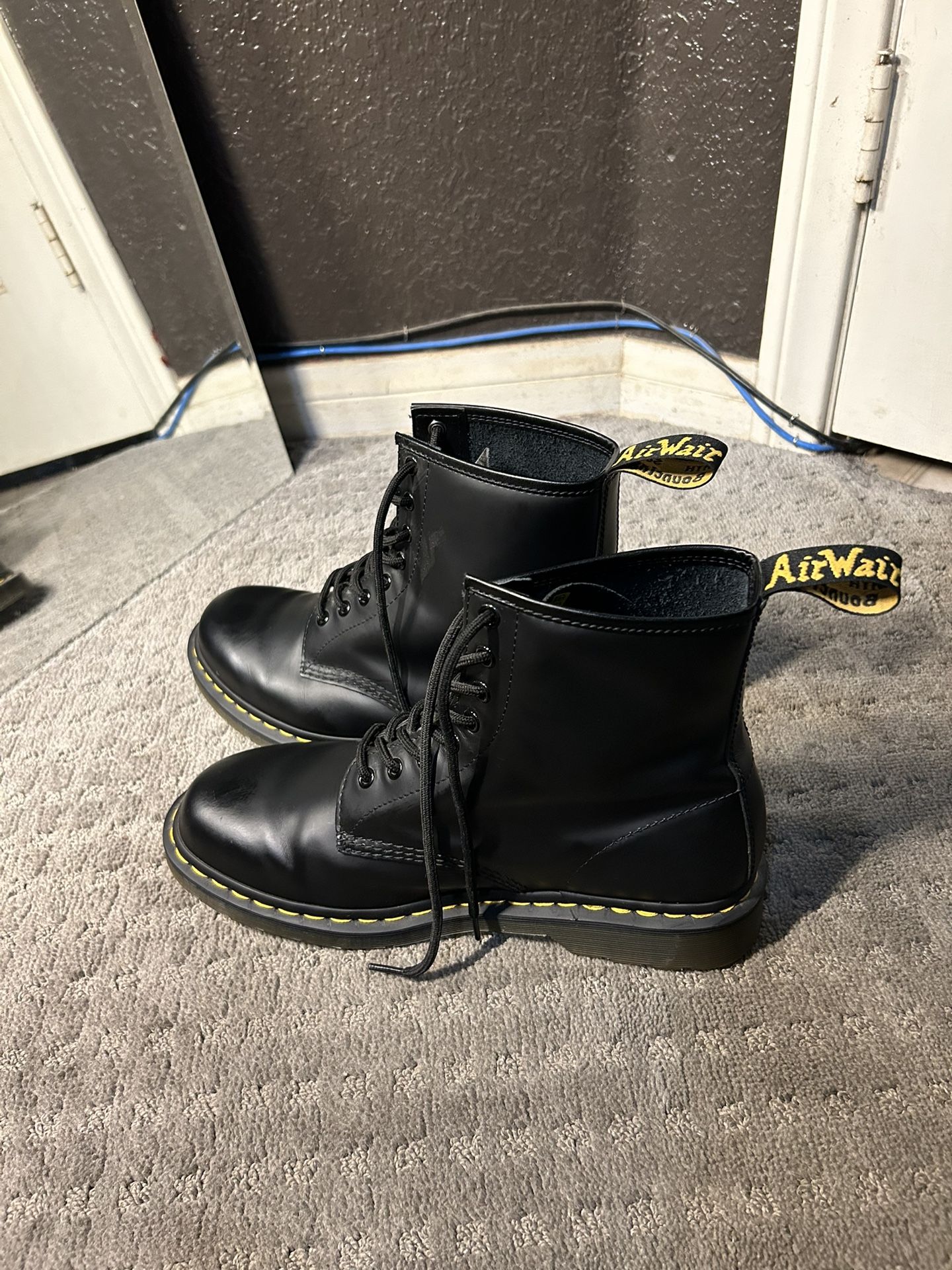 Black Leather Dr Martens