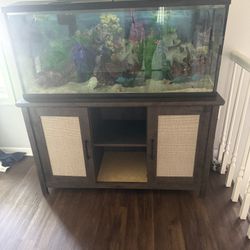 55 Gallon Fish Tank W/Stand 