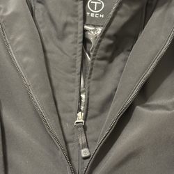 Tumi Jacket. Size Medium. Double Zipper With Hidden Rainhood 