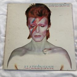 David Bowie Aladdin Sane LP Vinyl Record NM VG+ late 70s pressing gatefold