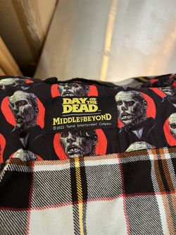 Day Of The Dead Flannel