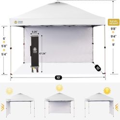 Crown shades 10x10 Pop-up Canopy - Like New! 