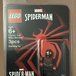 LEGO PS5 Classic Suit Spider-Man Miles Morales Mini Figure SDCC 2020