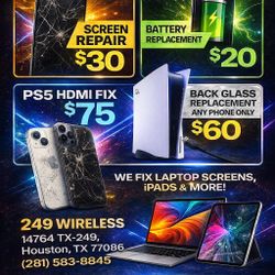 iPhone Repairs -WE GOT U COVERED