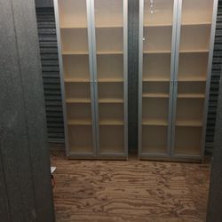 Two Tall Book Shelves 