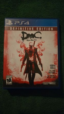 Playstation 4 Game - DMC Devil May Cry Definitive Edition PS4