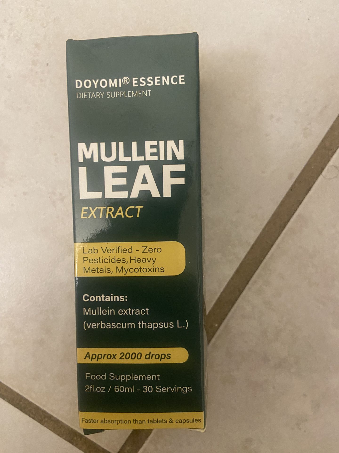Mullein Leaf Respiratory Relief