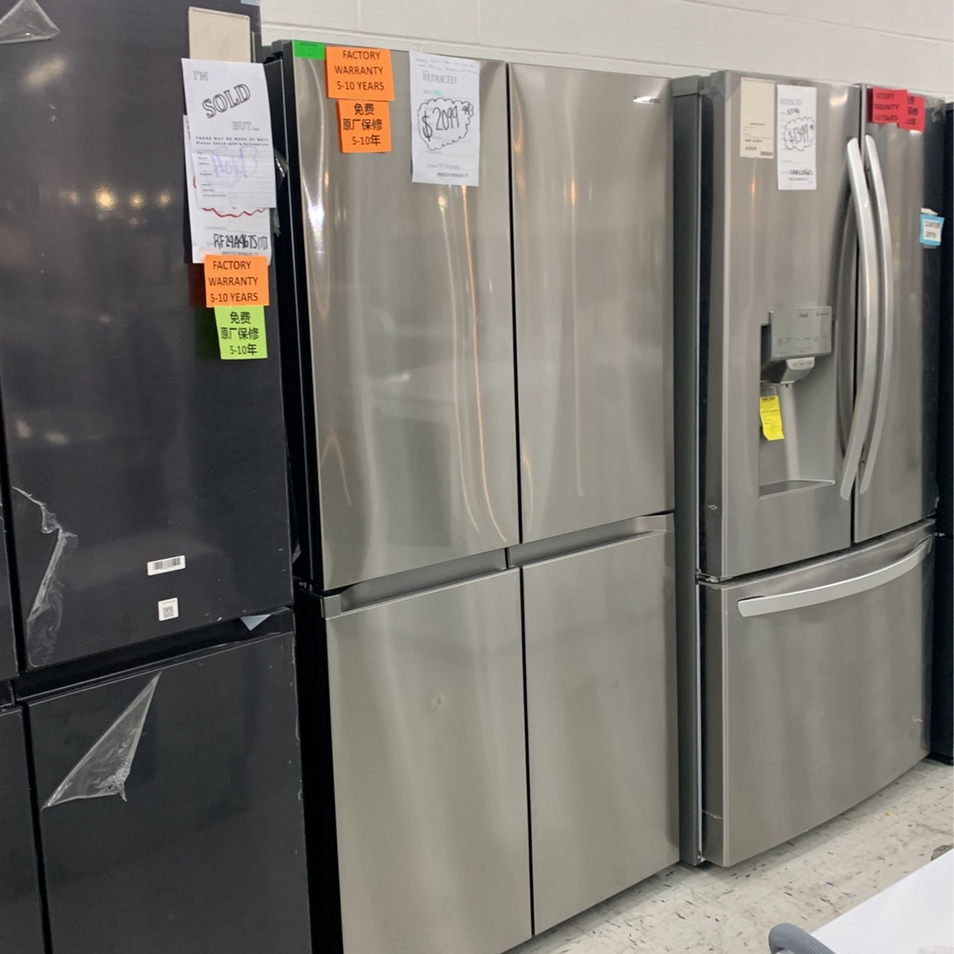 Samsung 4 Door Flex With Beverage Center Appliances