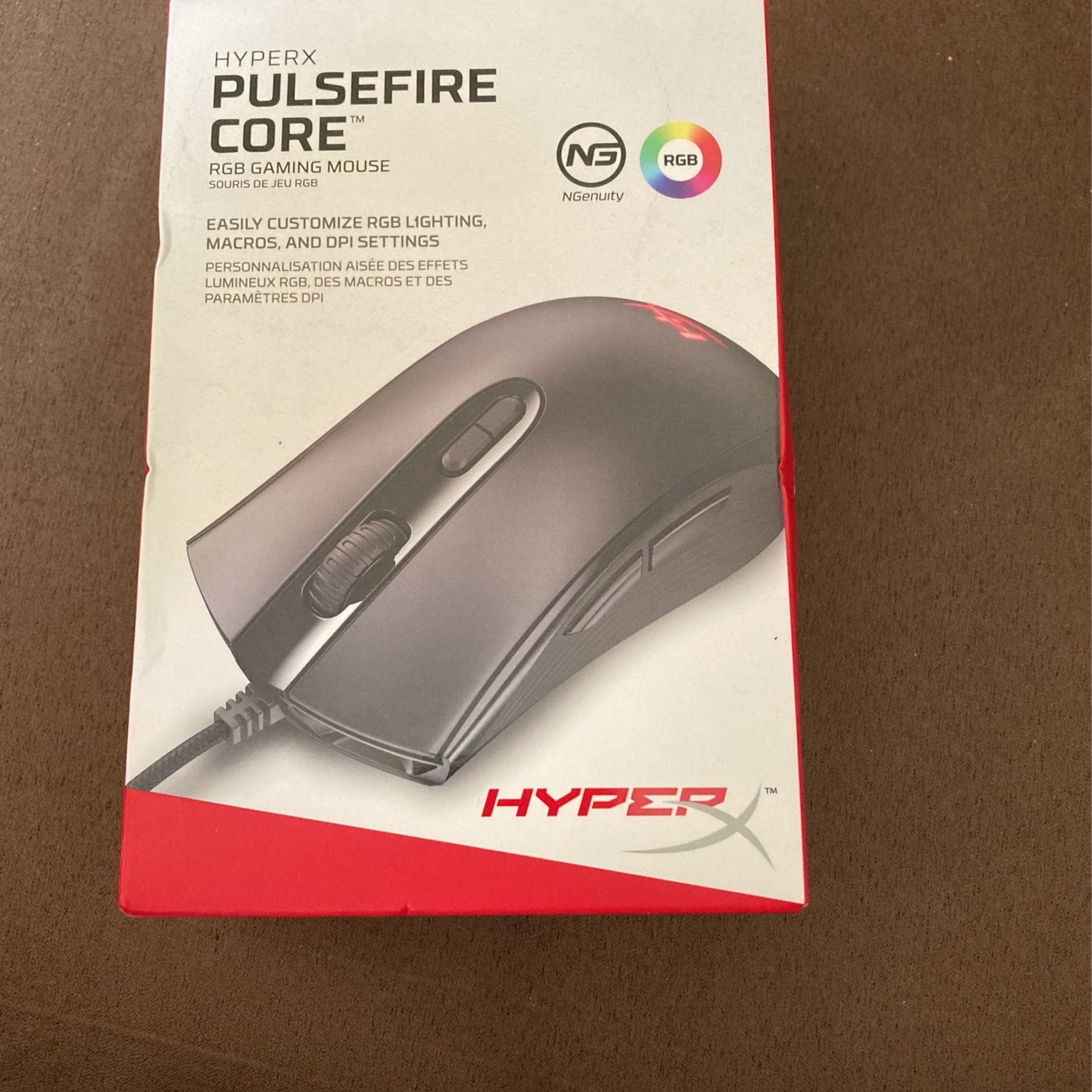 Hyperx purse Fire core RGB Mouse