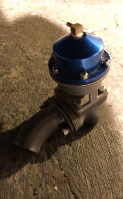 Blue TURBO BLOWOFF VALVE