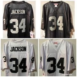 No Jackson Los Angeles Raiders Jerseys