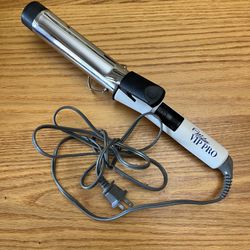 Vintage Paul Milan White VIP Pro Curling Iron 1.5 Inch Barrel Tested Works 1 1/2. 