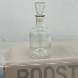 Monoprix Carafe Whiskey Bottle Mid-20th