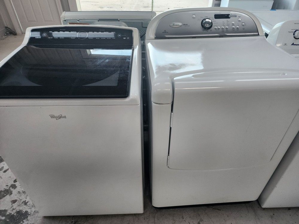 Whirlpool Cabrio Washer Machine And Electric Dryer for Sale in Gretna