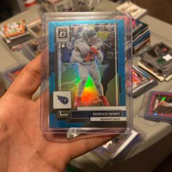 Derrick Henry 2022 Panini Donruss Optic Aqua Prizm /299