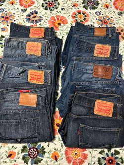 Pantalones levis ,guess casi Nuevos no rotos talla 36-30