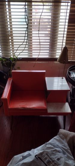 Vintage modern telephone chair