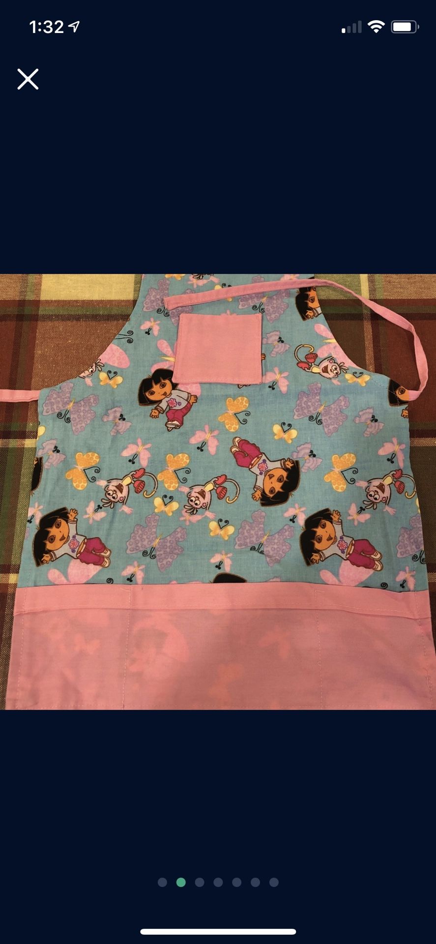 Baby Girl Bibs Paint Cover And Apron Smoke And Pet Free