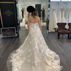 Allure Bridal Gown - Unaltered & Unworn Size 12