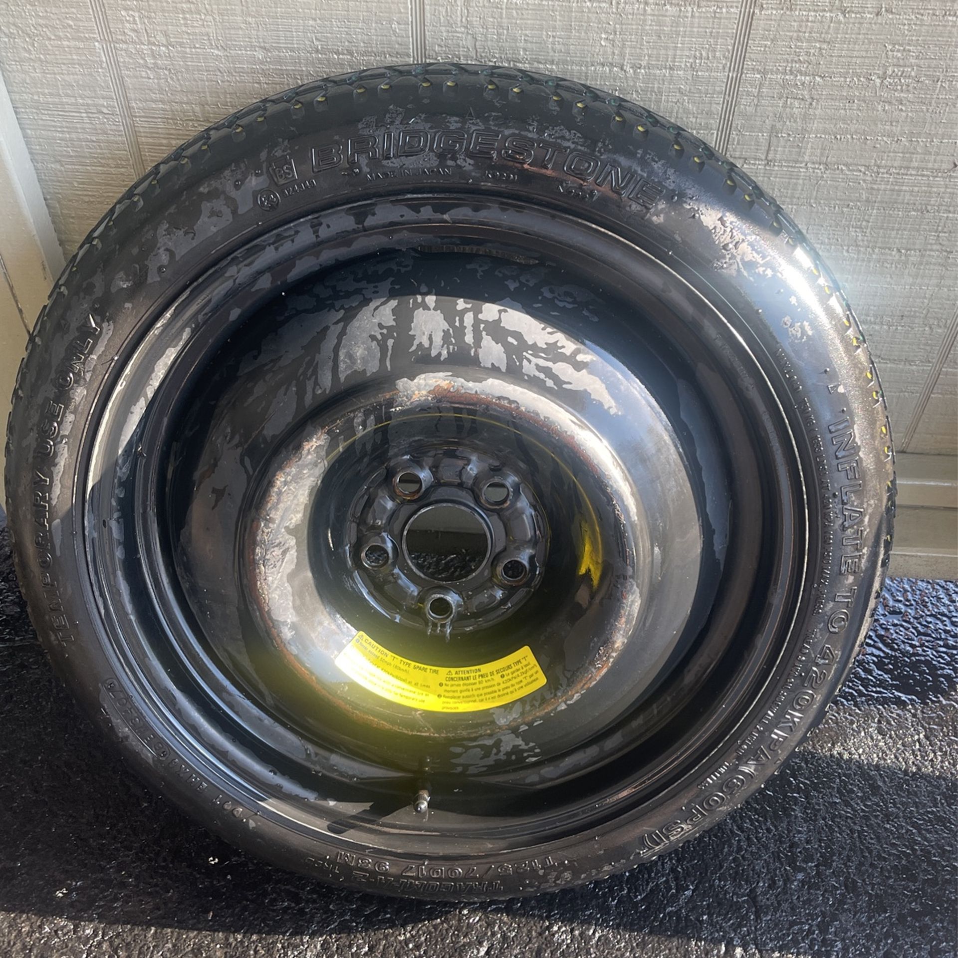 Subaru Impreza Original Spare Tires