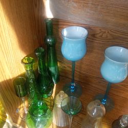 Vintage Glass Selling Cheap. Tell Me What You Wanta Pay. Per Ite. Or For All