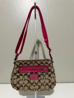 Coach Signature Canvas Crossbody Bag