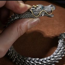 STUNNING COPPER DRAGON BRACELET  🐉