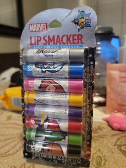 Marvel comics lip smacker lip balm 8-pack