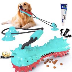 Multifunctional Dog Toy Tug of war Chewing Two in one Extremely Hard to Damage