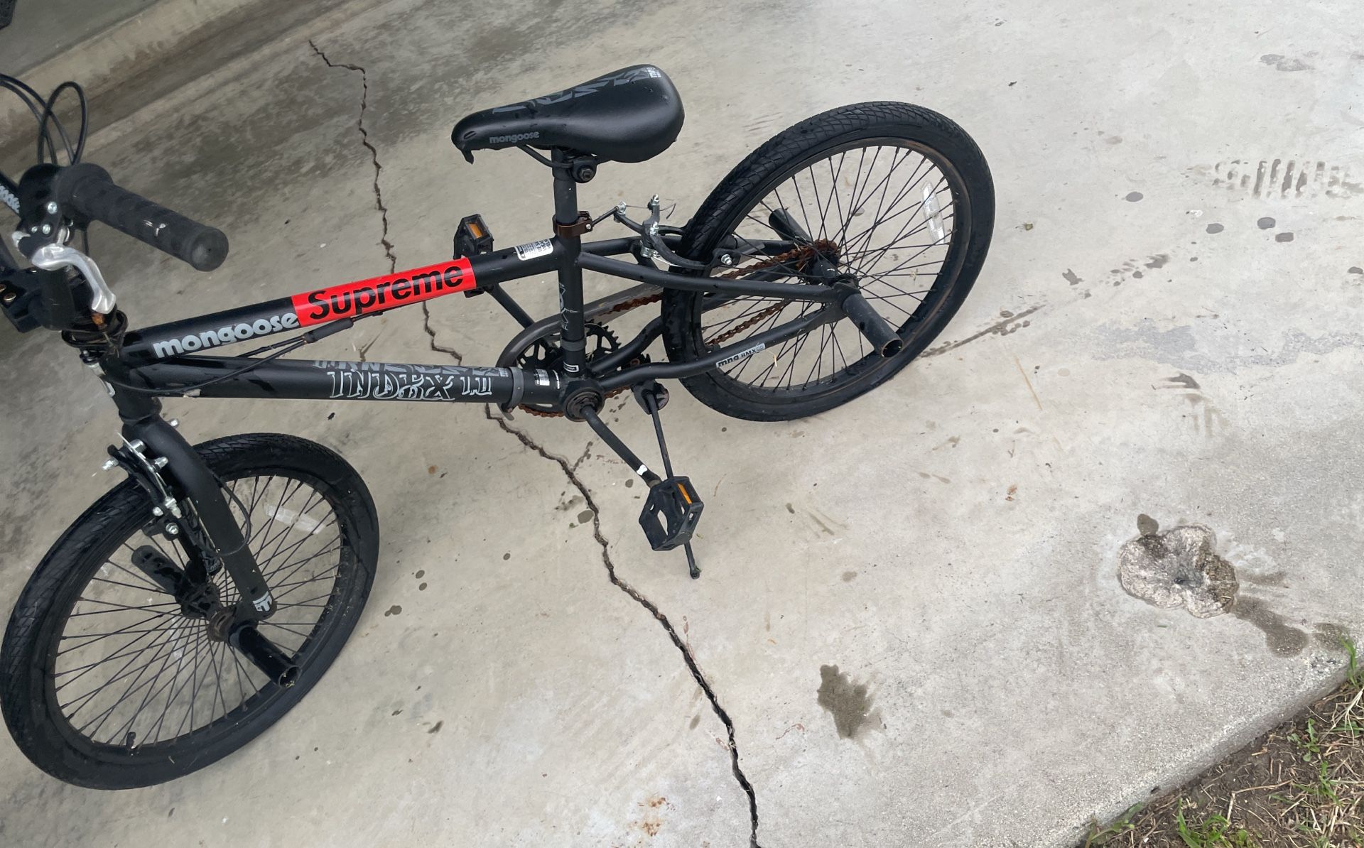 Back Tire Is Popped 