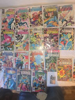 Dr.Strange comic book collection (mave many more e. Ask)