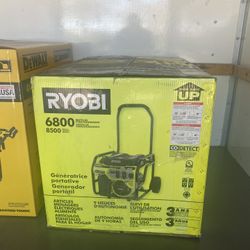 6800-Watt Recoil Start UL Gasoline Powered Portable Generator with CO Detect Shutdown Sensor