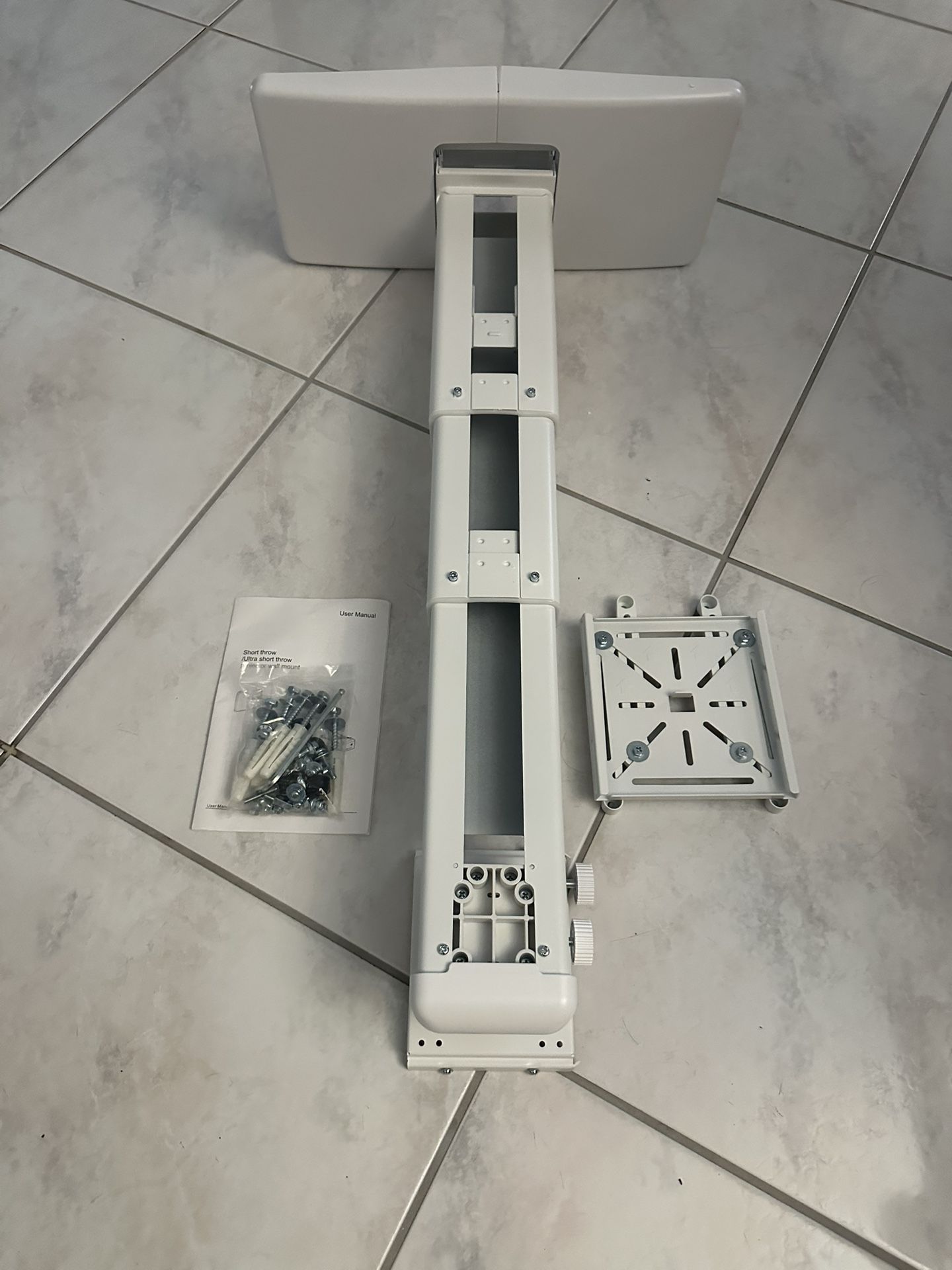 NEW Projector Wall Mount,Extension : 325-740mm (12.80"-29.13") with Universal Mouning Plate,Quickly