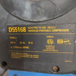 DeWalt Electric Air Compressor 