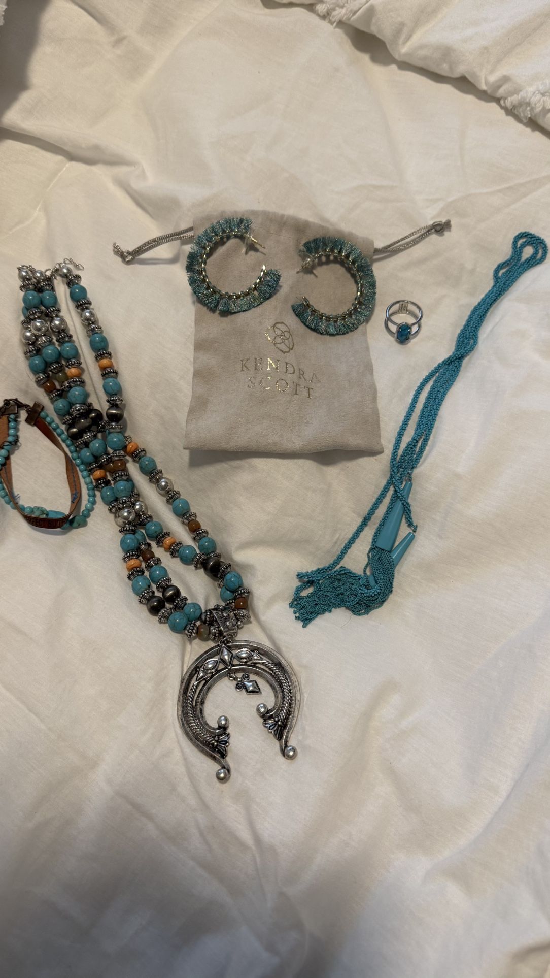 Turquoise jewelry set