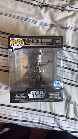 Funko Pop Star Wars IG-12 with Grogu #720
