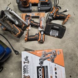 Ridgid  Tool Set Drill Saws 