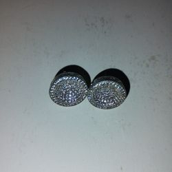 925 Sterling Silver Screw On Backs Earrings