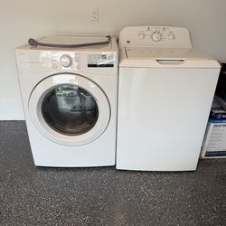 Washer and dryer