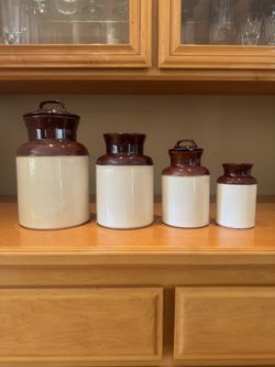 Set of 4 Vintage McCoy Pottery