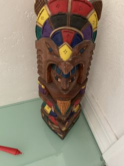 Mexican art craft in wood